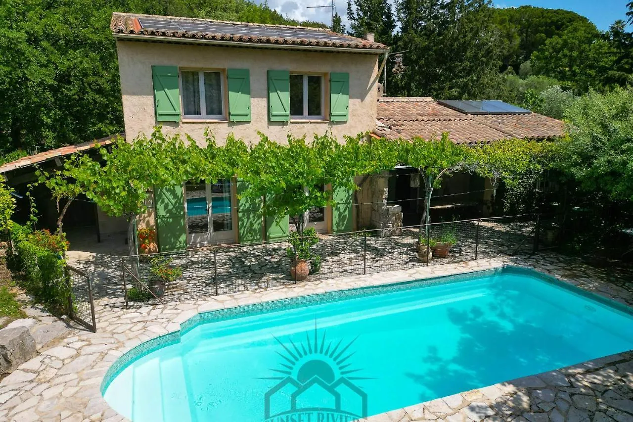 Serenity Villa For 8 By Sunset Grasse France