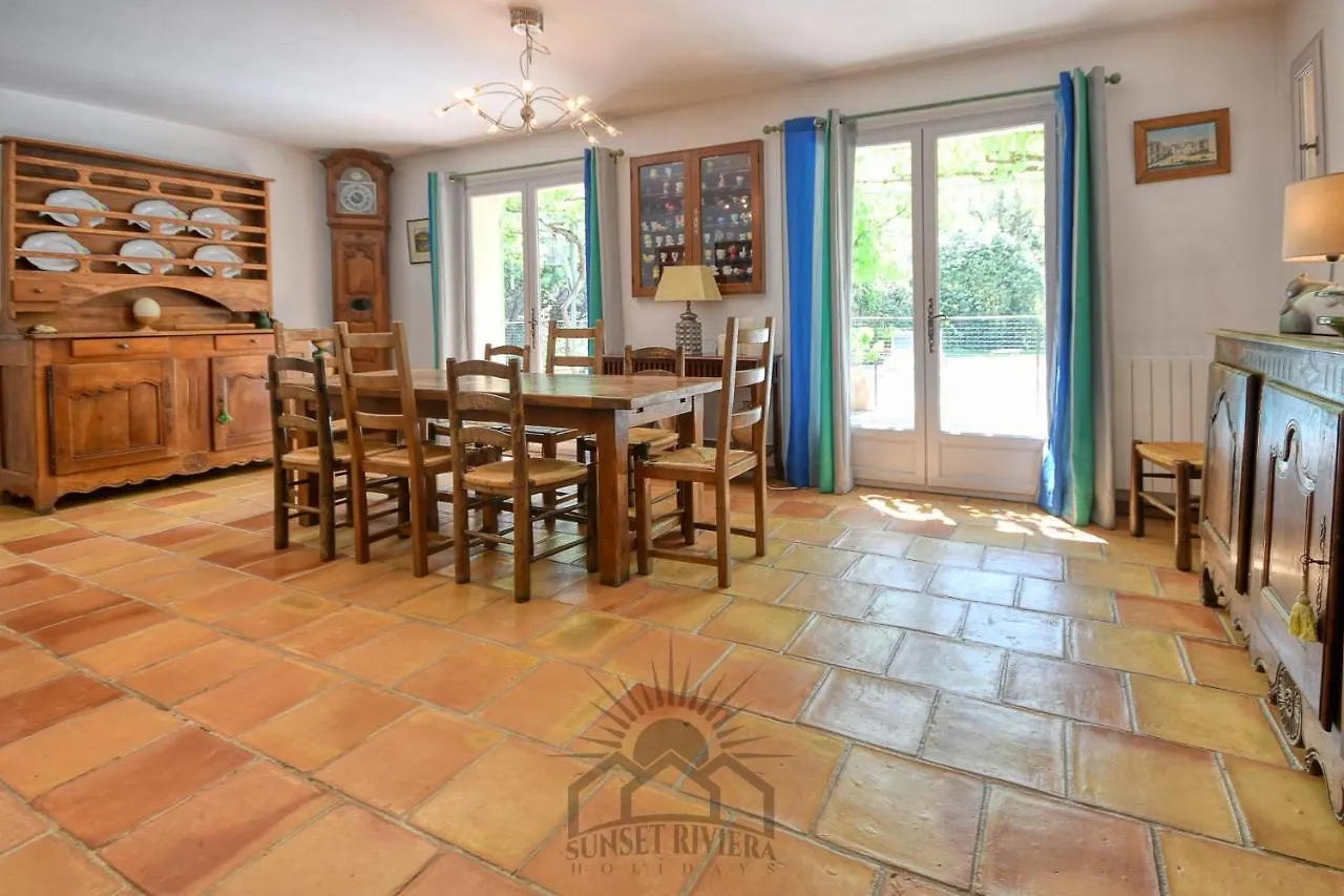 Serenity Villa For 8 By Sunset Grasse France