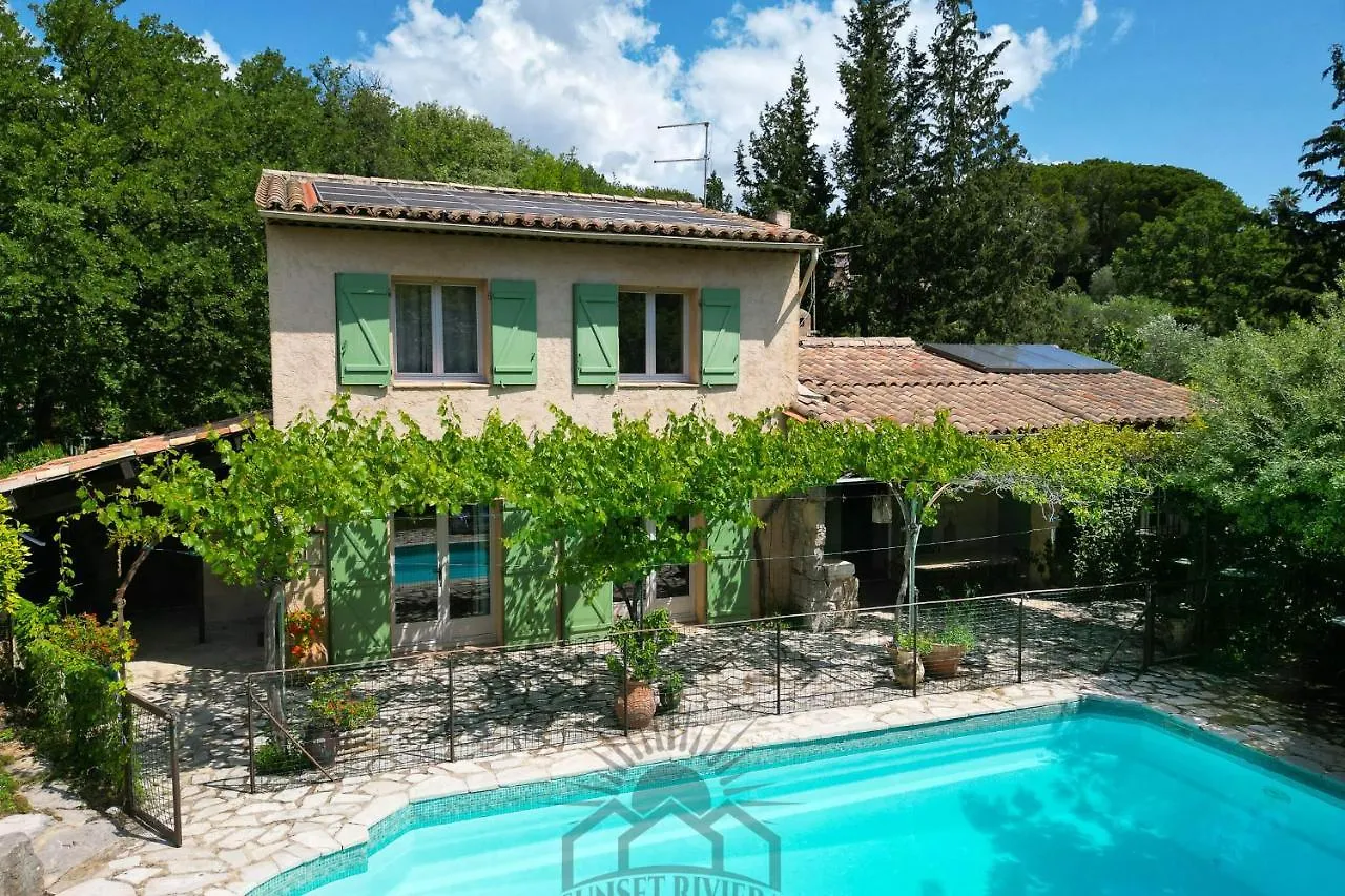 Serenity Villa For 8 By Sunset Grasse France