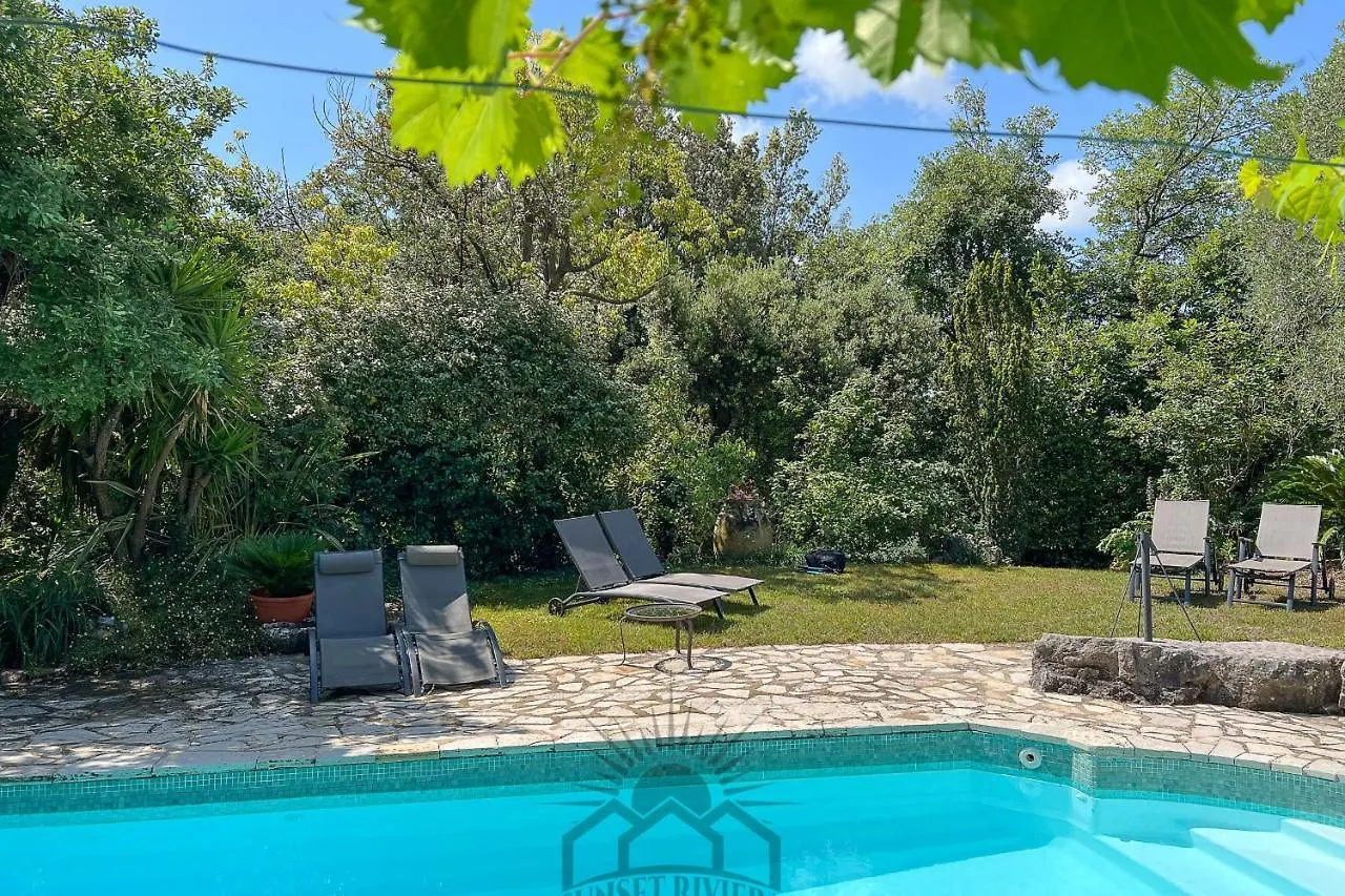 Serenity Villa For 8 By Sunset Grasse France